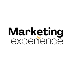 Logo marketing experience de agencia de marketing y consultoria estratégica para el desarrollo de marca y técnicas de ventas. 